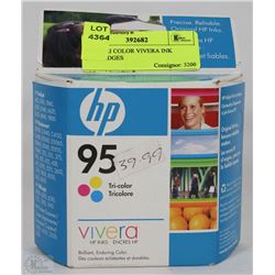 HP 95 TRI COLOR VIVERA INK CARTRIDGES