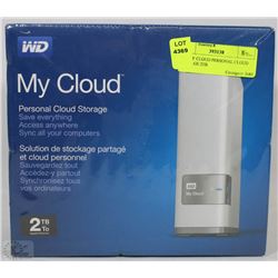 WD MY CLOUD PERSONAL CLOUD STORAGE 2TB