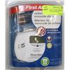 Image 1 : FIRST ALERT CARBON MONOXIDE ALARM EZ READ DISPLAY