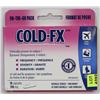 Image 1 : NEW COLD-FX 18 CAPSULE ON -THE-GO PACK