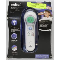 BRAUN NO TOUCH & FOREHEAD THERMOMETER