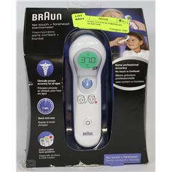BRAUN NO TOUCH & FOREHEAD THERMOMETER