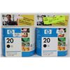 Image 1 : HP 20  BLACK COLOR  INK CARTRIDGE