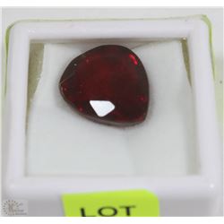 122) LAB CREATED RED RUBY 16CT
