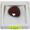 Image 1 : 122) LAB CREATED RED RUBY 16CT