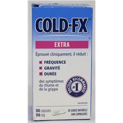 COLD FX EXTRA 100 CAPSULES