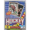 Image 1 : CASE OF 91-92 OPEECHEE HOCKEY CARDS W/ BUBBLE GUM