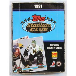 1991 TOPPS STADIUM CLUB UNOPENED CASE OF 36QTY