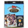 Image 1 : 1991 TOPPS STADIUM CLUB UNOPENED CASE OF 36QTY