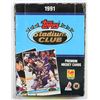 Image 1 : 1991 TOPPS STADIUM CLUB UNOPENED CASE OF 36QTY