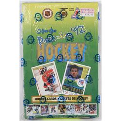 OPEECHEE PREMIER 1992 HOCKEY CARDS CASE OF 36