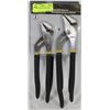 TWO 2 PC GROOVE JOINT PLIERS SETS