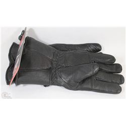 LINED LEATHER GLOVES SIZE X LARGE