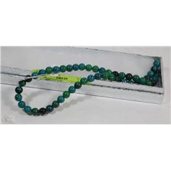 #28- AZURITE CHRYSOCOLLA LOOSE BEAD NECKLACE