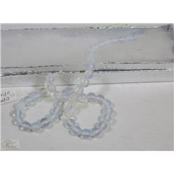 #36-OPAL OPALITE LOOSE BEAD NECKLACE