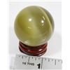 Image 1 : #39-TIGER EYE QUART CRYSTAL SPHERE BALL