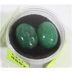 #50- NATURAL GREEN EMERALD 33CT