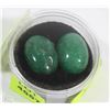 Image 1 : #50- NATURAL GREEN EMERALD 33CT