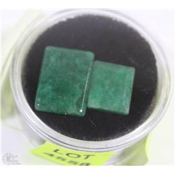 #52- NATURAL GREEN EMERALD 21CT