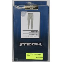 JTECH BASE LAYER HOCKEY FIT PANTS SIZE YOUTH SMALL