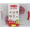 Image 1 : RUBBERMAID 40PC TAKE ALONGS QUICK CLIK SEAL