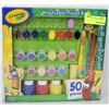 Image 1 : CRAYOLA 50PC WASHABLE PAINT KIT