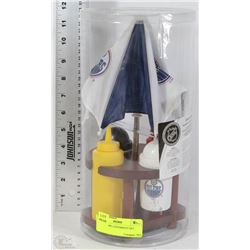 NEW NHL 6PC CONDIMENT SET