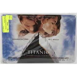 NEW VINTAGE STYLE TIN SIGN, TITANIC MOVIE