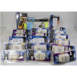 BOX OF ASSORTED ELECTRONICS INCL ULTRA SONIC