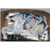 Image 1 : BOX OF ASSORTED ELECTRONICS INCL  HEADPHONES