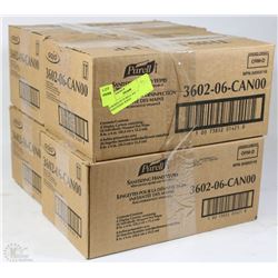 4 BOXES OF PURELL HAND SANITIZING WIPES