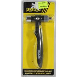 FIXMAN HAMMER SCREWDRIVER KIT