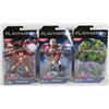Image 1 : LOT OF 3 PLAYMATION MARVEL AVENGERS FIGURES