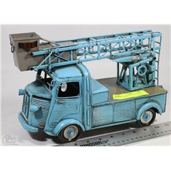 VINTAGE HANDCRAFTED METAL FIRE TRUCK