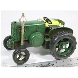 VINTAGE HANDCRAFTED METAL TRACTOR