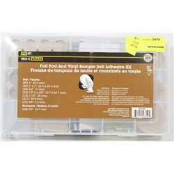 FIX IT FELT PAD AND VINYL BUMPER SELF ADHESIVE