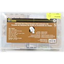 FIX IT FELT PAD AND VINYL BUMPER SELF ADHESIVE