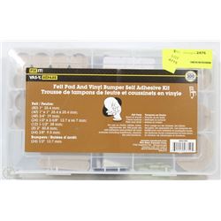 FIX IT FELT PAD AND VINYL BUMPER SELF ADHESIVE