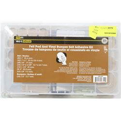FIX IT FELT PAD AND VINYL BUMPER SELF ADHESIVE