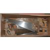 Image 1 : LOT OF 8 VINTAGE HAND SAWS