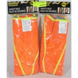 FIX MAN 2 PACK SAFETY VEST SIZES XXL