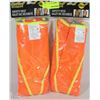 Image 1 : FIX MAN 2 PACK SAFETY VEST SIZES XXL
