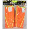 Image 1 : FIX MAN 2 PACK SAFETY VEST SIZES XXL