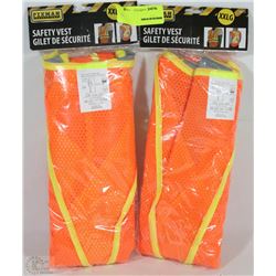 FIX MAN 2 PACK SAFETY VEST SIZES XXL