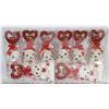 Image 1 : VALENTINES TEDDY BEARS. 8 PER FLAT