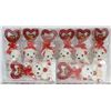 Image 1 : VALENTINES TEDDY BEARS. 8 PER FLAT