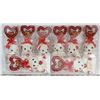 Image 1 : VALENTINES TEDDY BEARS. 8 PER FLAT