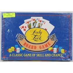 VINTAGE SEALED LADY LUCK BOARD GAME (EDMONTON)