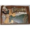 Image 1 : A BOX WITH CHRISTIAN RELIGIOUS ITEMS