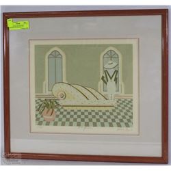 A LA FENETRE I BY PAULINE GAGNON, LOW EDITION 15/5